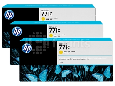 Набор картриджей HP №771C (B6Y34A) Yellow желтый