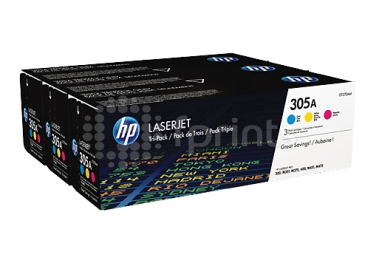 Оригинальные лазерные картриджи HP CF370AM (305A) Cyan , Magenta , Yellow