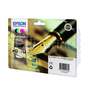 Набор картриджей Epson 16XL повышенной емкости для WF-2010 / WF-2510 / WF-2540 C13T16364010