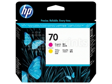 Печатающая головка HP №70 (C9406A) Magenta and Yellow пурпурная и желтая