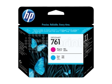 Печатающая головка HP №761 (CH646A) Magenta and Cyan пурпурная и голубая