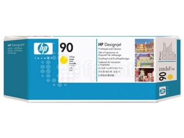 Печатающая головка HP №90 (C5057A) Yellow желтая + устройство очистки