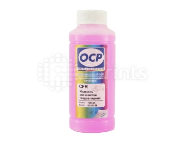 Жидкость для очистки от следов чернил OCP CFR (красная) 100 гр.