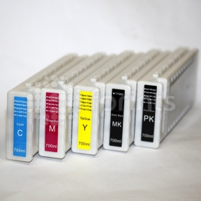 Перезаправляемые картриджи Epson SureColor SC-T3000, SC-T5000, SC-T7000 + чернила по 1 л.