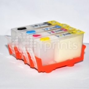 Перезаправляемые картриджи HP Deskjet Ink Advantage 3525, 4615, 4625, 5525, 6525 + чернила 100 мл.