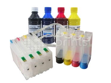 СНПЧ Epson WP-4515DN, WP-4525DNF, WP-4535DWF, WP-4595DNF + чернила по 250 мл.