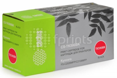 Картридж Cactus CS-TK590BK Black
