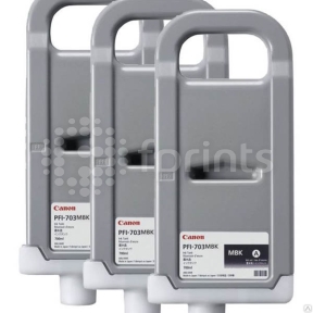 Картридж Canon PFI-703MBK Matte Black (3 PCS) 2962B003