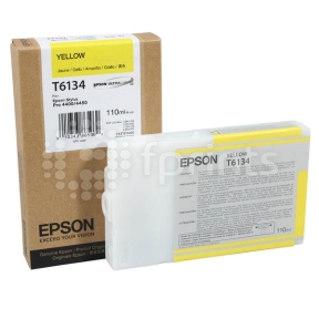 Картридж Epson T6134 Yellow (желтый) для Stylus Pro 4450 C13T613400