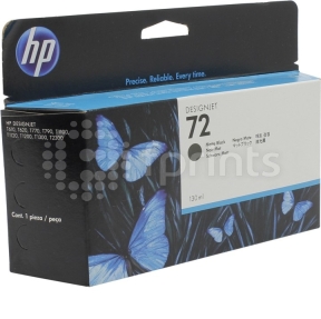 Картридж HP 72 DesignJet T1100 / T610 Matte Black (черный) (130 мл.) C9403A