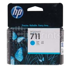 Картридж HP DJ T120 / T520 CZ130A, 711, Cyan (голубой), 29мл