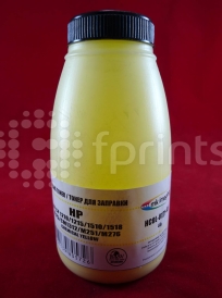 Тонер HP CP 1210 / 1215 / 1510 / 1518 / 1525 / CM1312 / M251 / M276 Yellow, химический 45 гр. B&W Premium