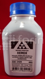 Тонер Xerox Phaser 6000 / 6010 / 6015 / 6125 / 6130 / 6140 / 6500 Black 40 гр. AQC