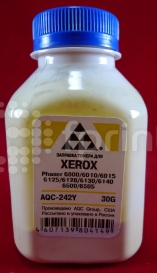 Тонер Xerox Phaser 6000 / 6010 / 6015 / 6125 / 6130 / 6140 / 6500 Yellow 30 гр. AQC