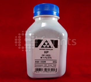 Тонер AQC-232K для HP LJE M551 Black 35 гр.