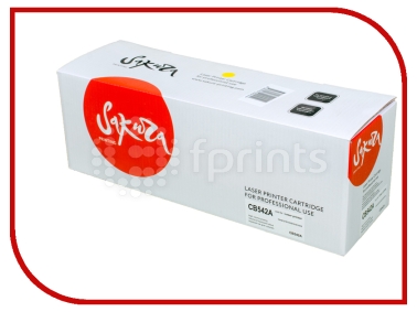 Лазерный картридж Sakura для HP CB542A Yellow