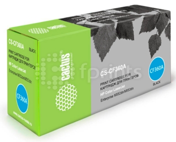Тонер картридж Cactus CS-CF360A Black (черный) для HP CLJ M552dn / M553dn / M553N / M553x (6000стр.)