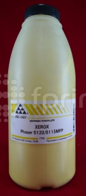 Тонер для XEROX Phaser 6120 / 6115MFP Yellow (фл. 175г) AQC фас. Россия