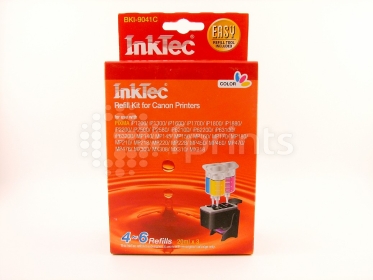 Заправочный набор Canon CL-41 / CL-51 / CL-38 InkTec (BKI-9041C)