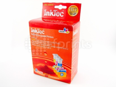 Заправочный набор Canon CLI-8C / CLI-8M / CLI-8Y InkTec (BKI-9080C)